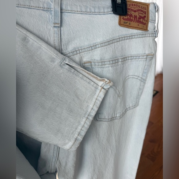 Levi's Denim - Levi's Women Light Blue Straight Skinny Jeans W30 L28